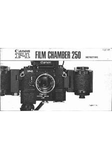 Canon FilmBack manual. Camera Instructions.